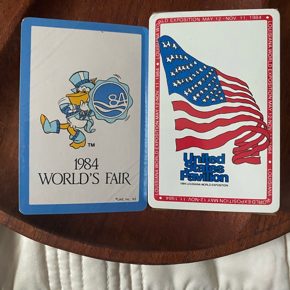 Vintage playing cards